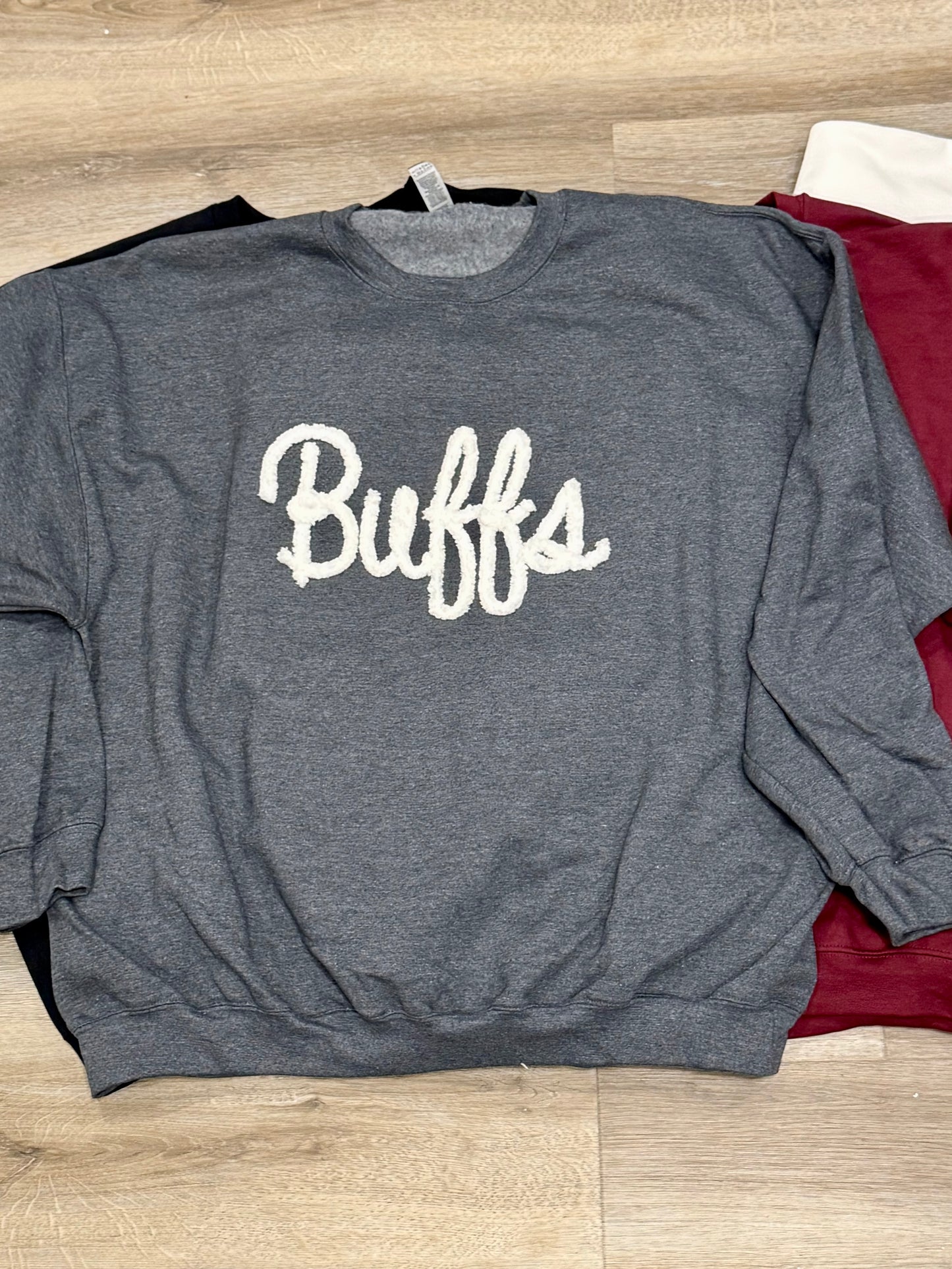Plush & Proud Crewneck Single Word